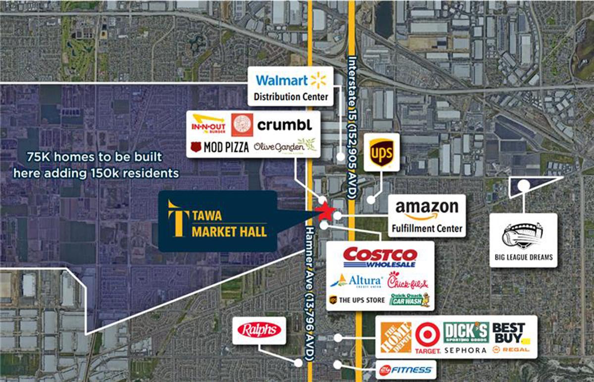 Cravings at Eastvale Map