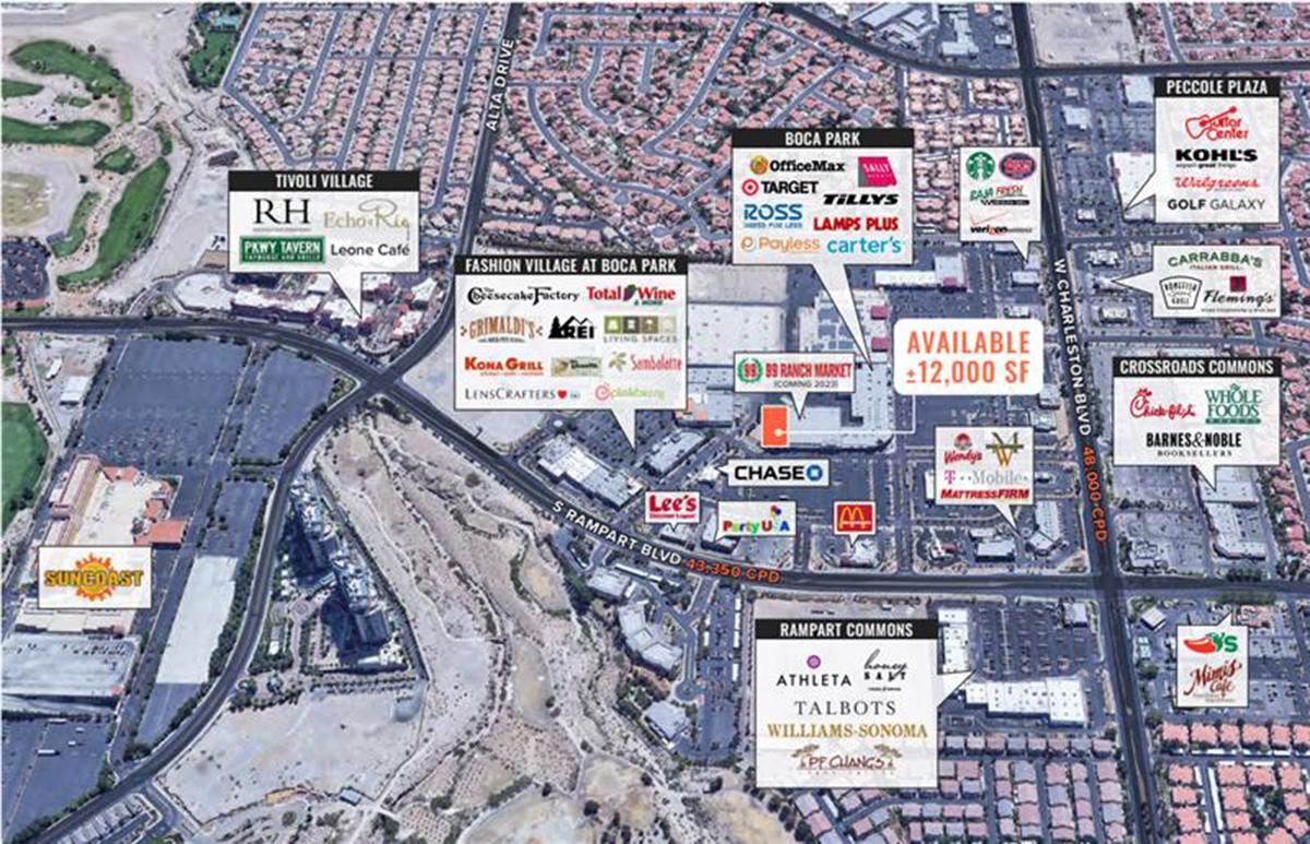 TAWA Summerlin Map