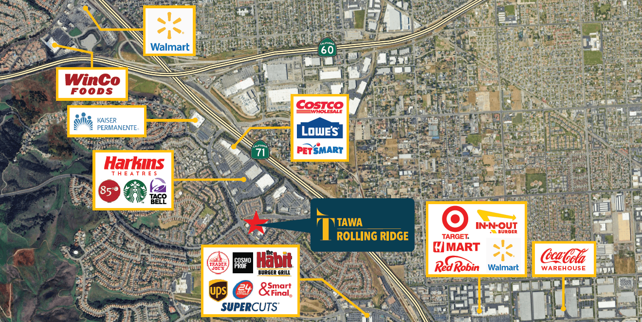 Tawa Rolling Ridge Map