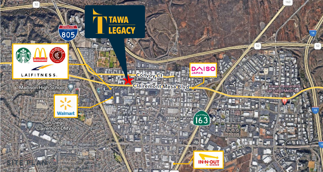 Tawa Legacy Map