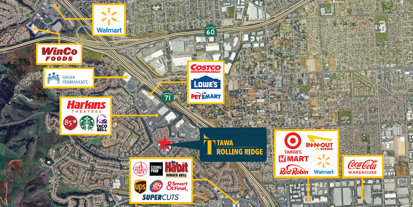 Tawa Rolling Ridge Map